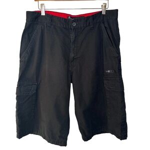 Vintage Mecca Cargo Shorts Men's 36 Black